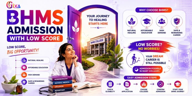 BHMS Admission with Low Score in NEET 2026 Guide